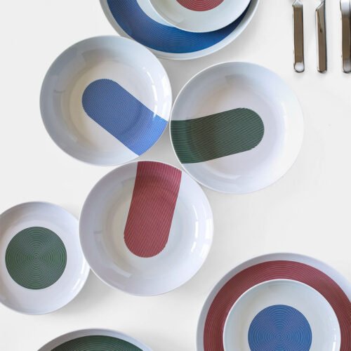 Atelier Porcelain Dinnerware - Set of 18