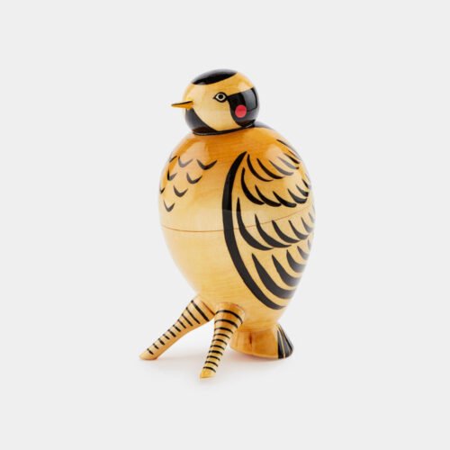Bird with Four Babies Nesting Doll